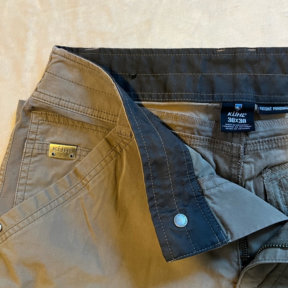 Kuhl Women's Light Brown Hiking Pants - Picture 2 of 3